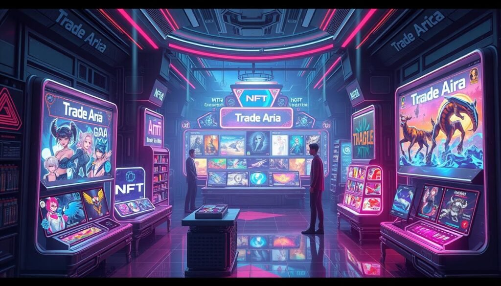NFT trading platform