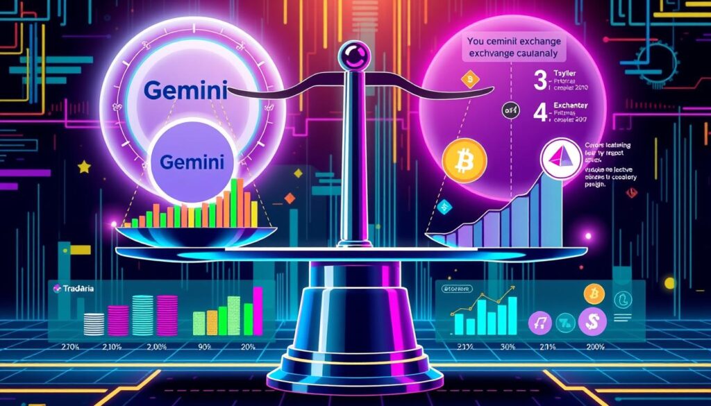 Gemini vs other exchanges fees