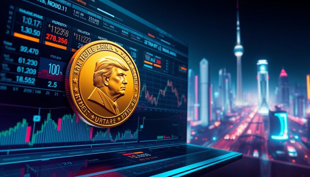 trump coin market trends